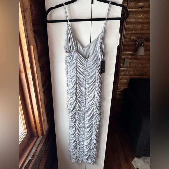 Revolve Freya Midi Dress in Baby Blue - XS - Picture 3 of 5